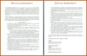 Lease Agreement Form Free Download