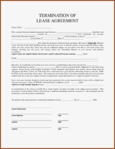 Louisiana Notice To Vacate Form
