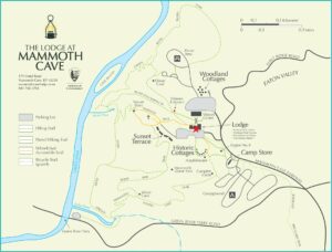 Mammoth Lodging Map