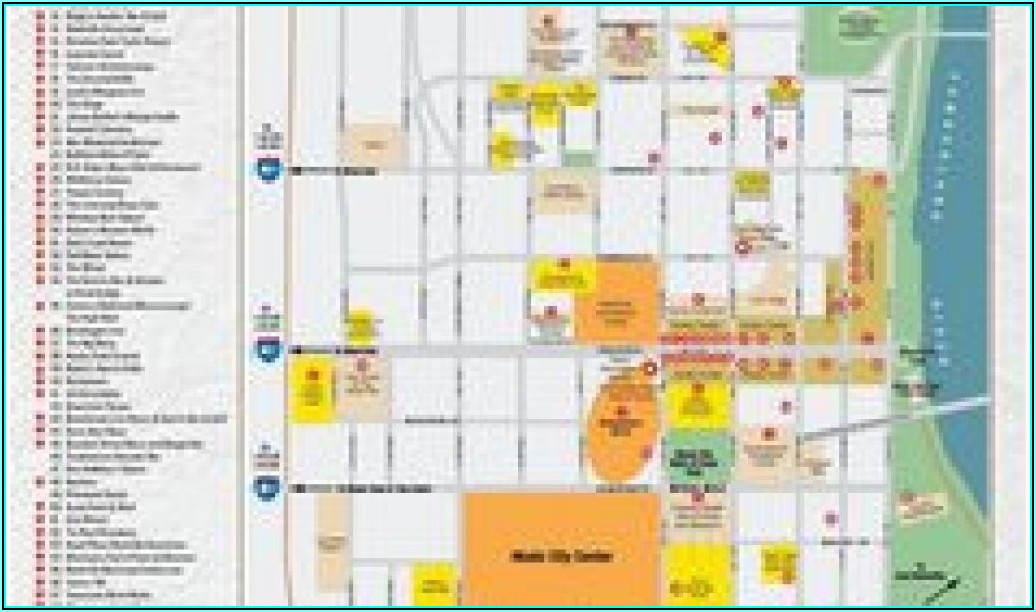 Map Of Downtown Nashville Tn Hotels