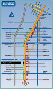 Map Of Hotels On Las Vegas Strip 2018