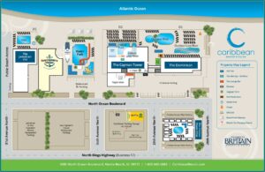 Map Of Myrtle Beach Hotels And Resorts