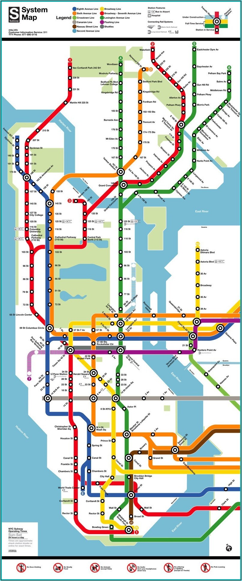 Maps Of New York Subway