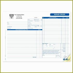 Mechanics Invoice Template Free