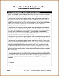 Medicare Wheelchair Home Assessment Form