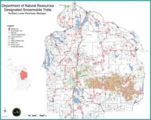 Michigan Snowmobile Gps Maps