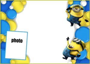 Minion Birthday Invitation Template Free