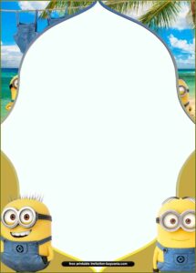 Minion Invitation Templates