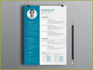 Modern Resume Template Free