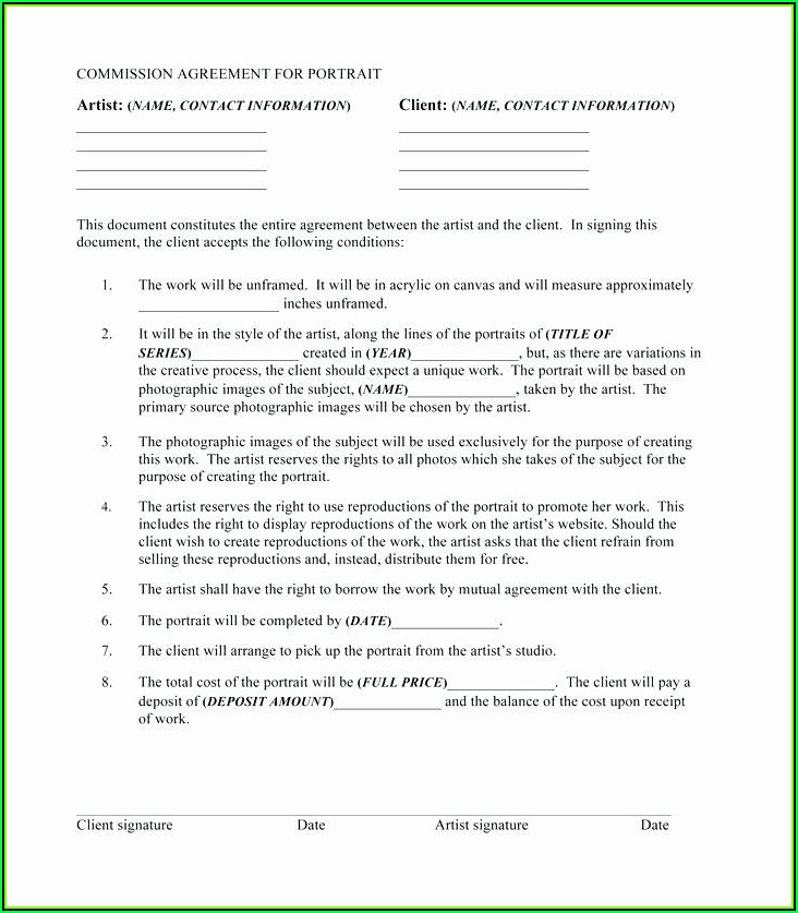 Music Artist Management Contract Template