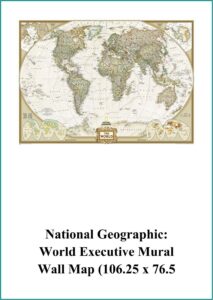 National Geographic World Reference Map