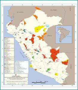 National Parks In South America Map