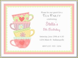 Ninja Turtle Party Invite Template