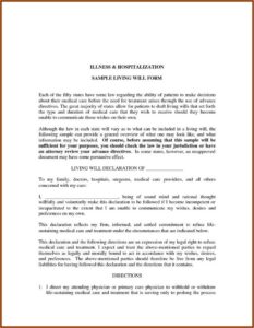 Nys Living Will Forms Free