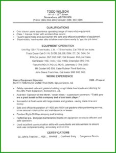 Oilfield Resume Templates