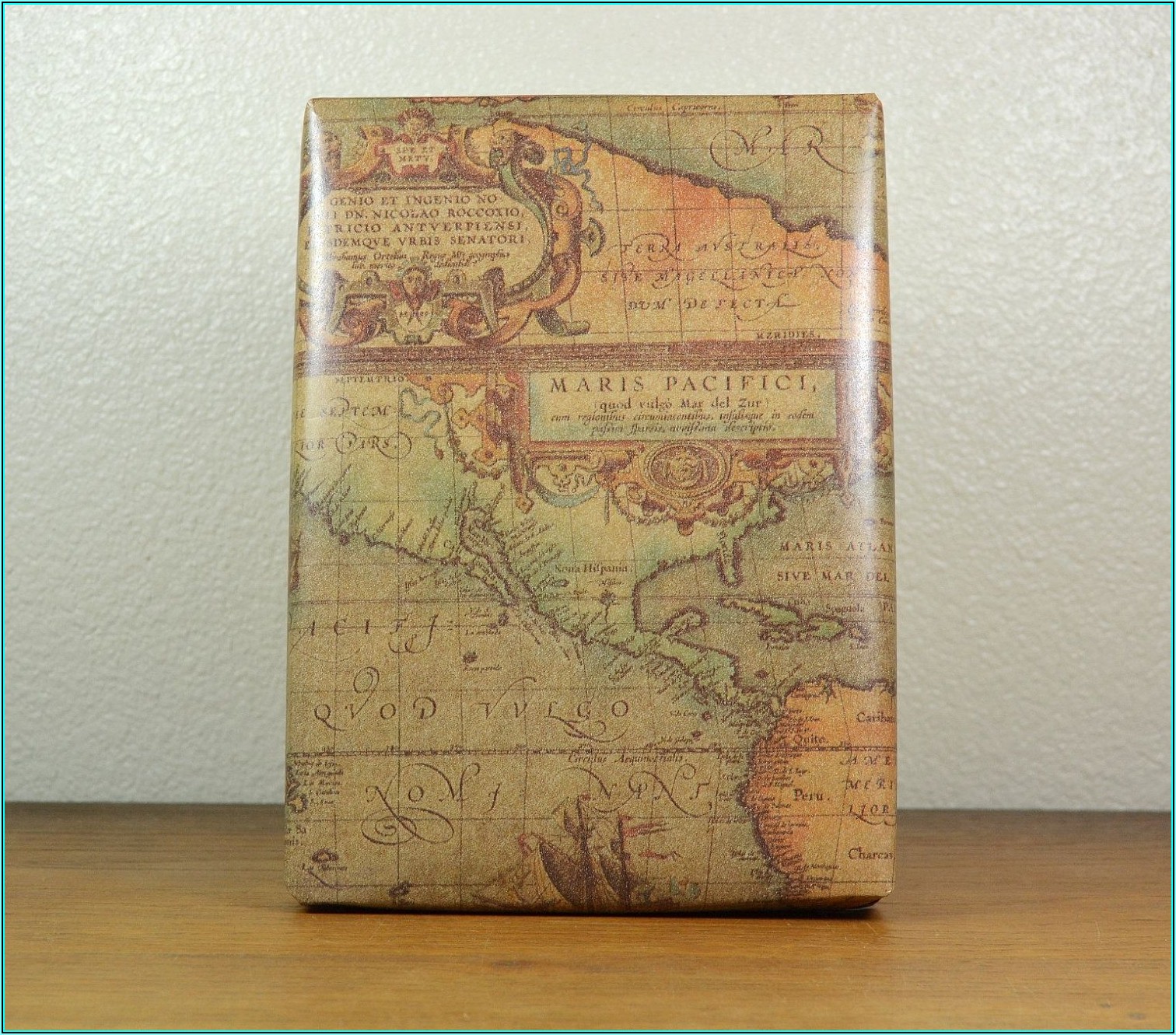 Old World Map Wrapping Paper
