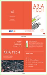 Online Brochure Template Maker