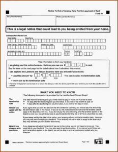 Ontario Rental Eviction Notice Form
