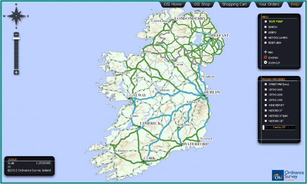 Ordnance Survey Maps Ireland Online Free