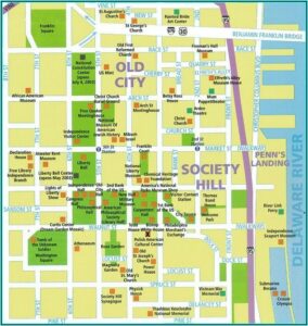 Philadelphia Tourist Map Pdf