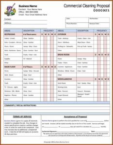 Printable Job Estimate Template