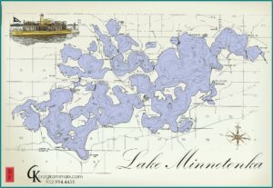 Printable Lake Minnetonka Map
