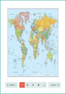 Rand Mcnally Signature World Wall Map