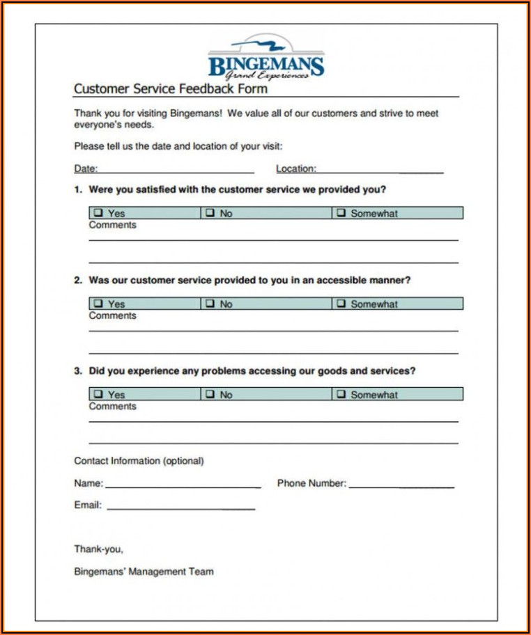 Real Estate Showing Feedback Form Template