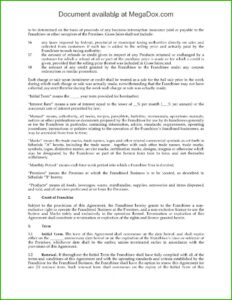 Restaurant Franchise Operations Manual Sample