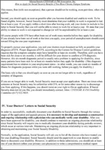 Social Security Disability Forms For Doctors