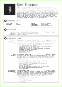 Technical Qa Resume Template