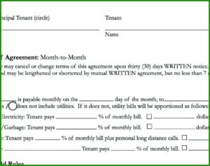 Template Termination Of Lease Agreement