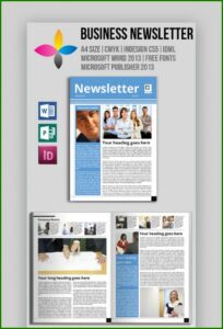 Templates For Newsletters In Word