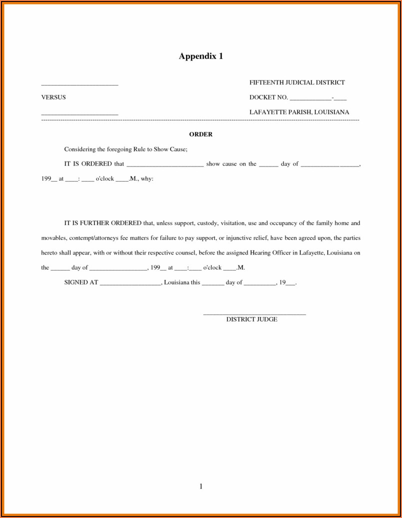Texas Divorce Forms Free Uncontested