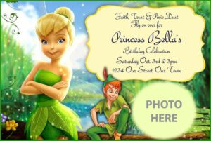 Tinkerbell Invitation Maker Free