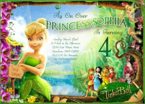 Tinkerbell Invitations Templates Free