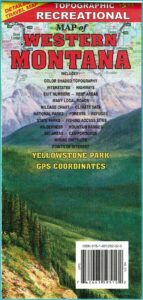 Topo Map Of Western Montana