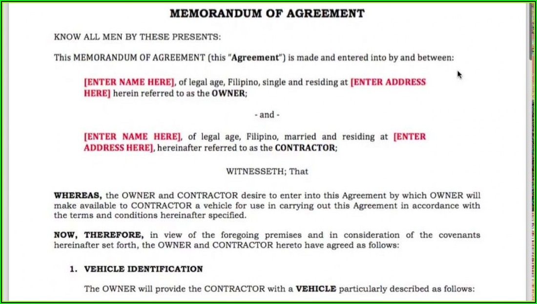 Trucking Contracts Templates