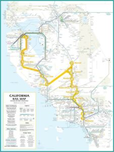 Us Train Travel Map