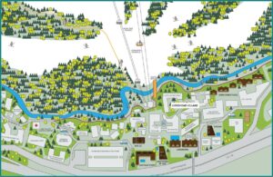 Vail Village Lodging Map