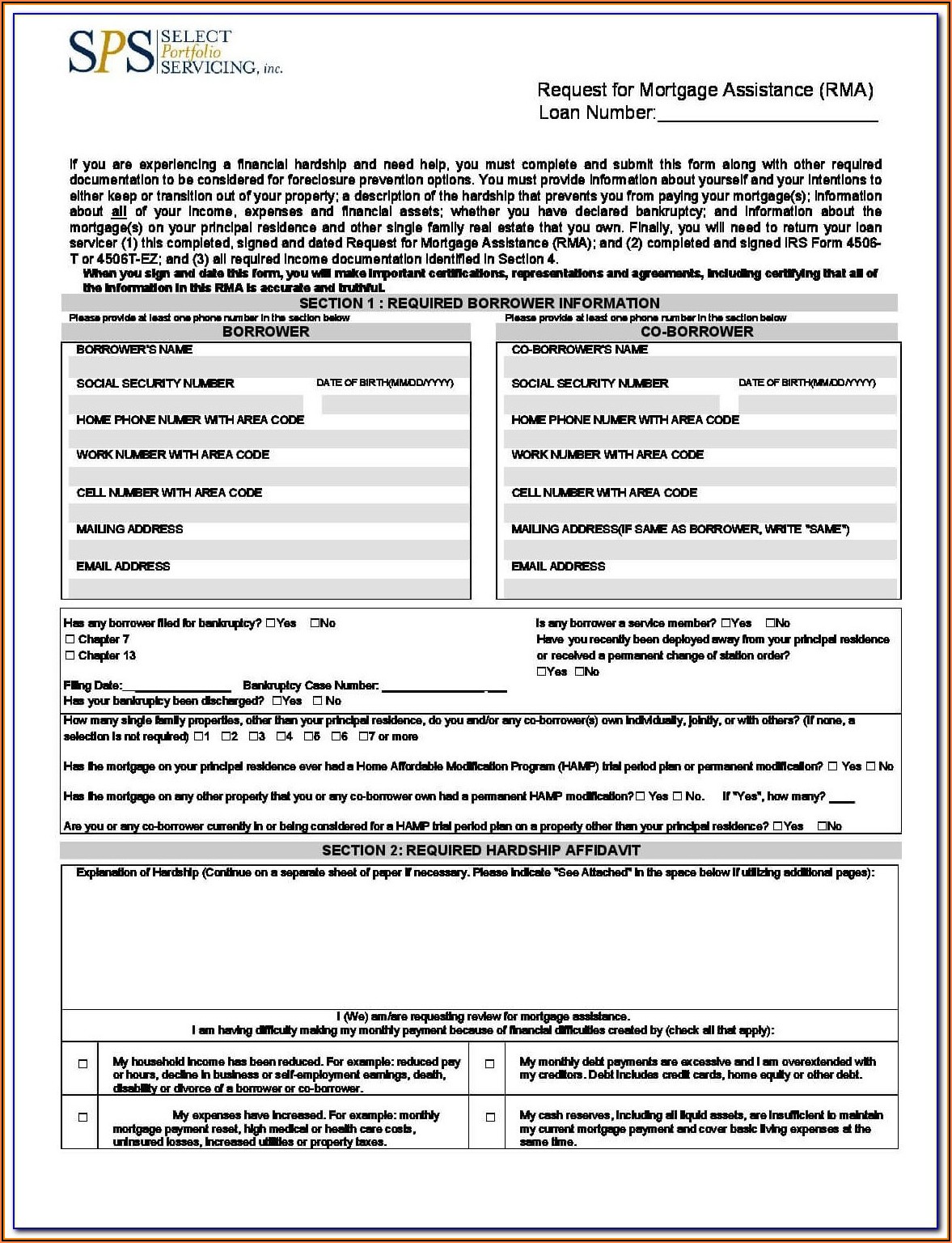 Wells Fargo Home Mortgage Modification Forms