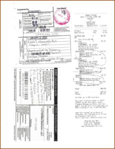 Wh 58 Receipt Form