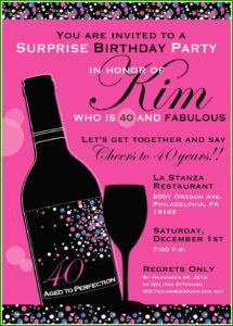 Wine Tasting Invitation Wording Samples