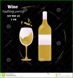 Wine Tasting Party Invitation Template