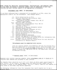 1500 Hcfa Form Instructions