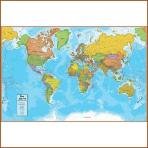 500 Piece Jigsaw Puzzle World Map