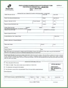 Aarp Medicare Preferred Prior Authorization Form