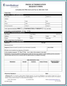 Aarp Medicare Supplement Prior Authorization Form