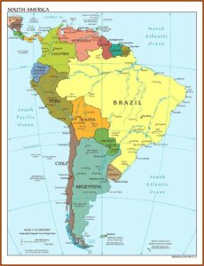 America Map States And Capitals