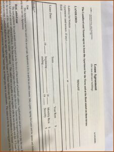 Apartment Rental Lease Forms